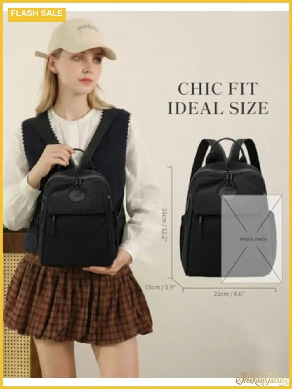 Mini Nylon Convertible Backpack Crossbody Sling Bag Lightweight Travel Daypack